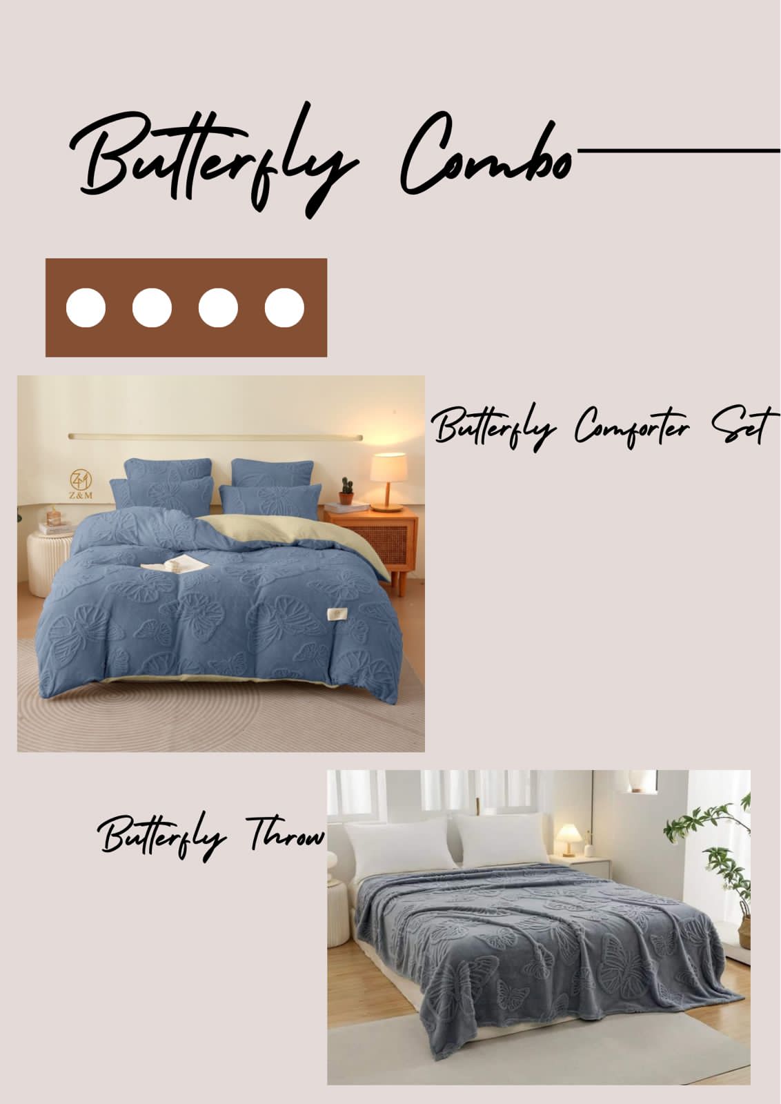 Butterfly Queen combo set