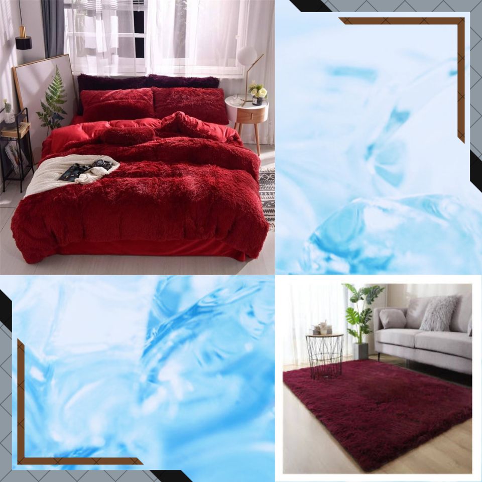 Fluffy Comforter Combo