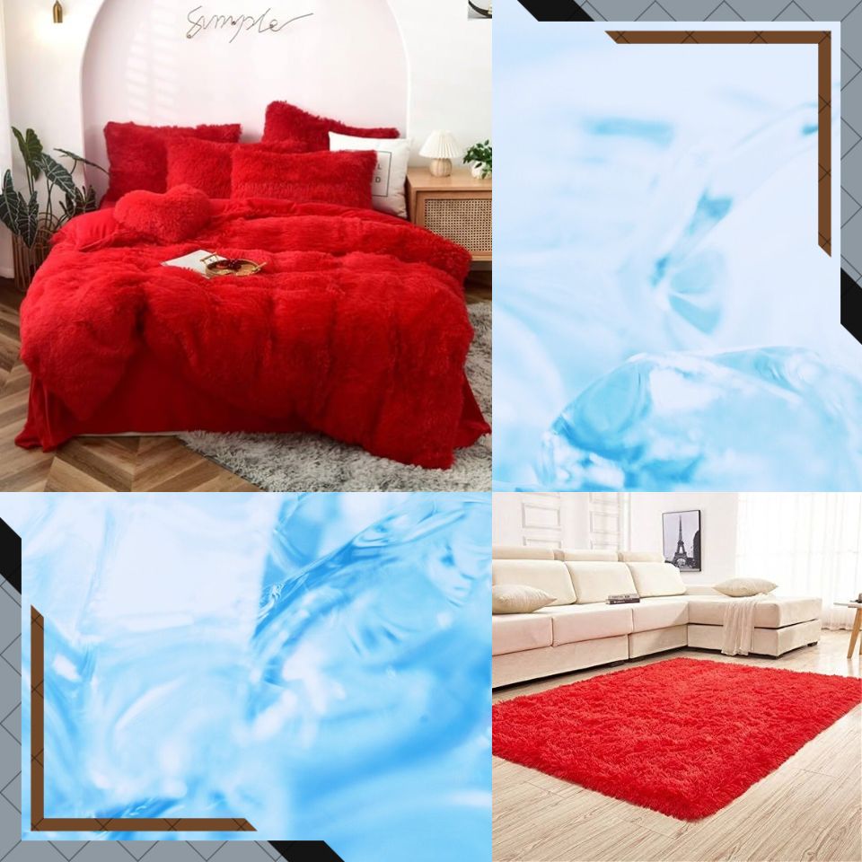 Fluffy Comforter Combo