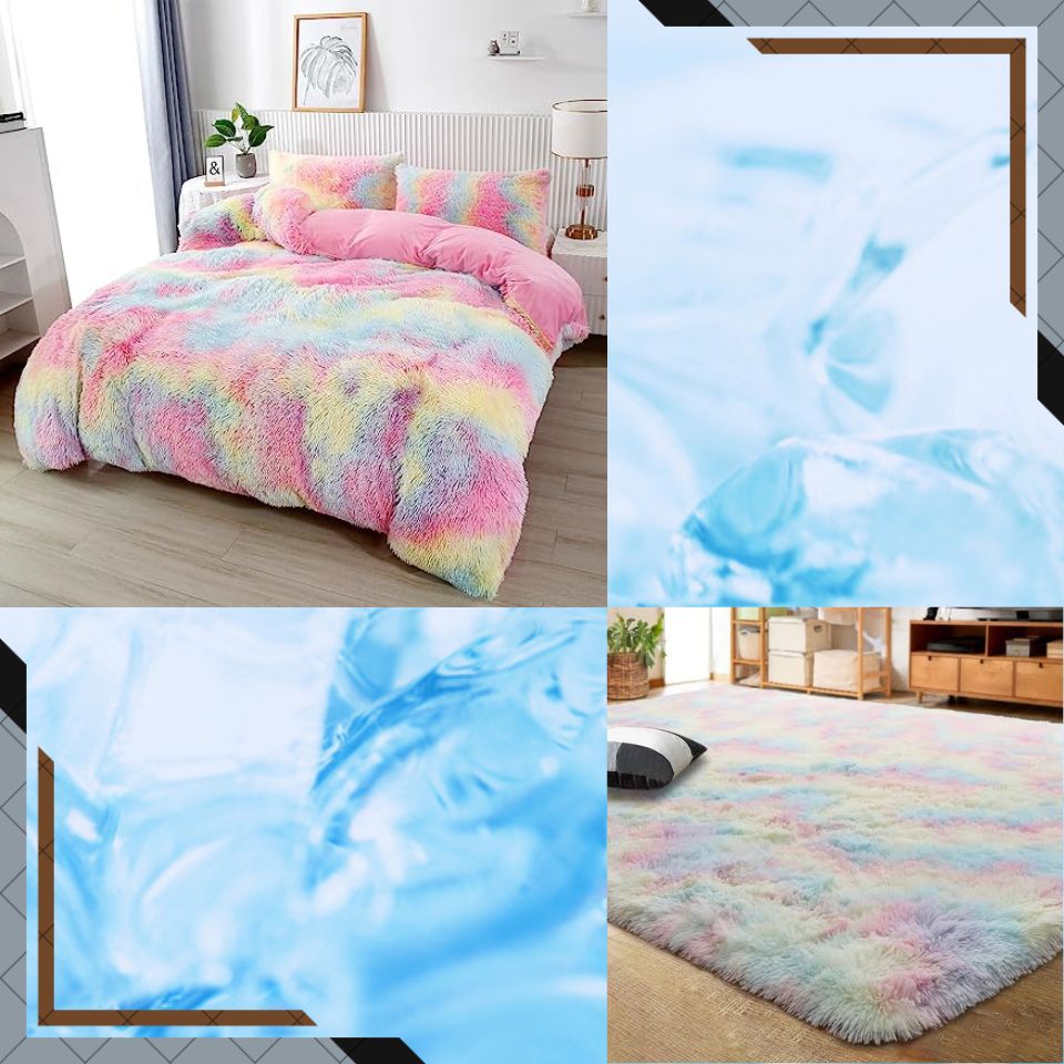 Fluffy Comforter Combo