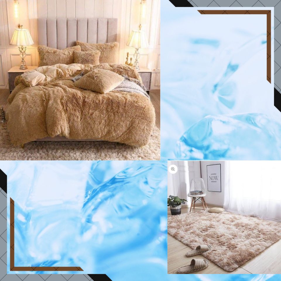 Fluffy Comforter Combo