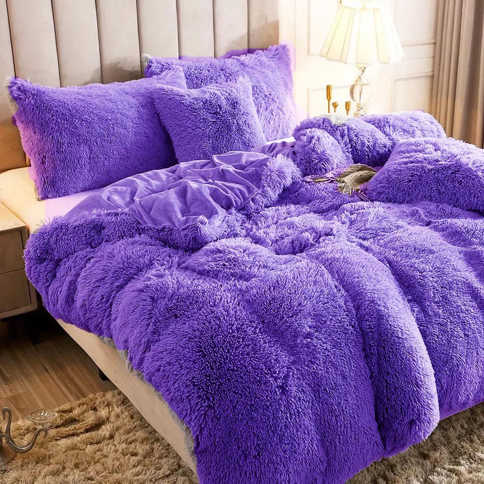 Fluffy Comforter set