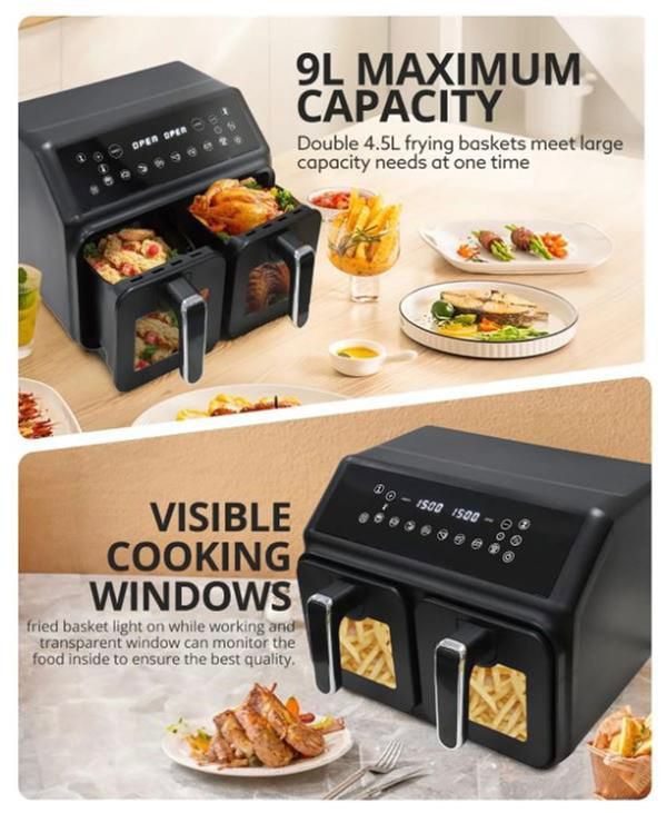 RAF Double 9L Dual-Airfryer
