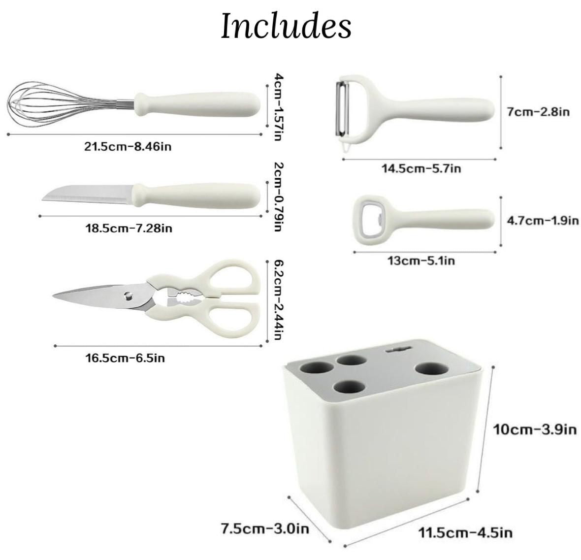 6pcs Kitchen Gadget set