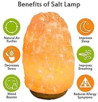 Himalayan rock salt lamp