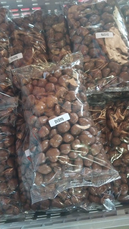 500g Chocolate coated Raisin