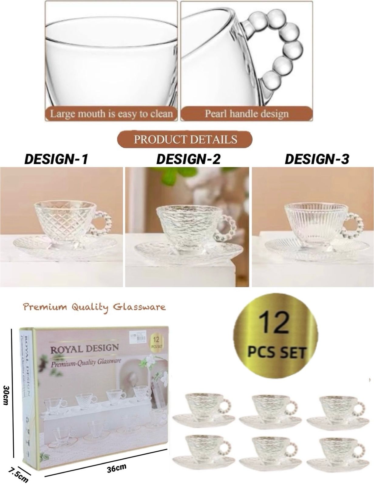 Pearl Bubble Tea set