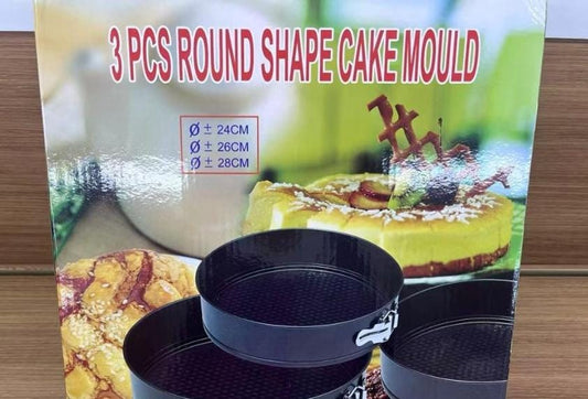 3pc round pans