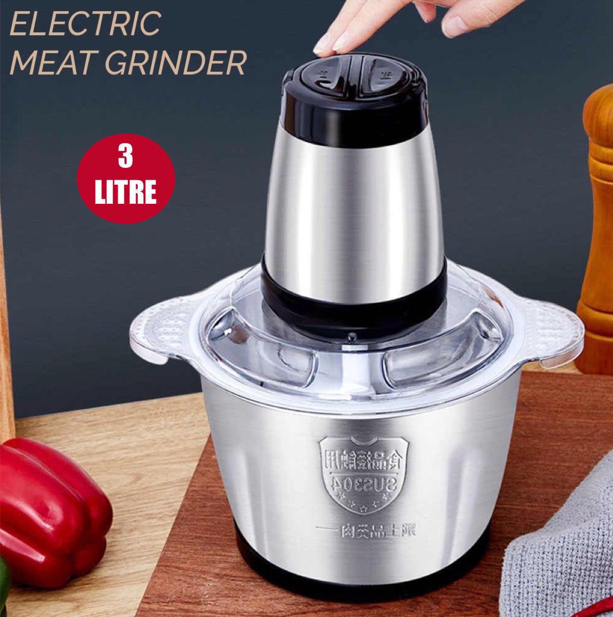 3L Electric Meatgrinder