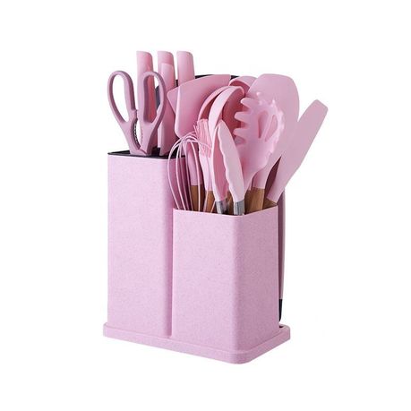 19 piece silicone utensil set